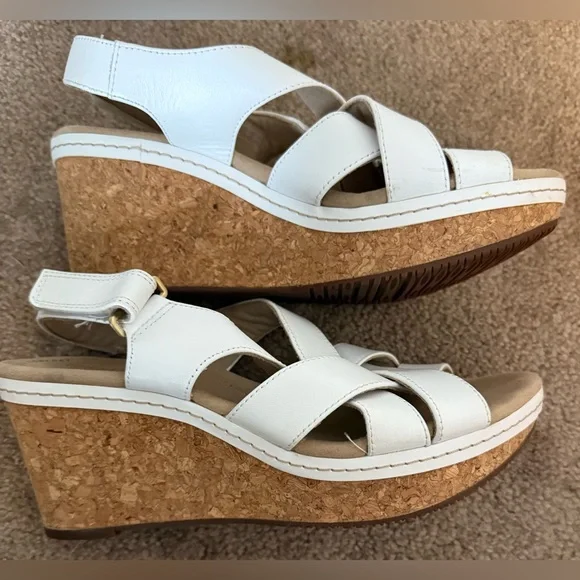 Clarks Annadel Pearl Wedge Sandal size 9 - Picture 11 of 11